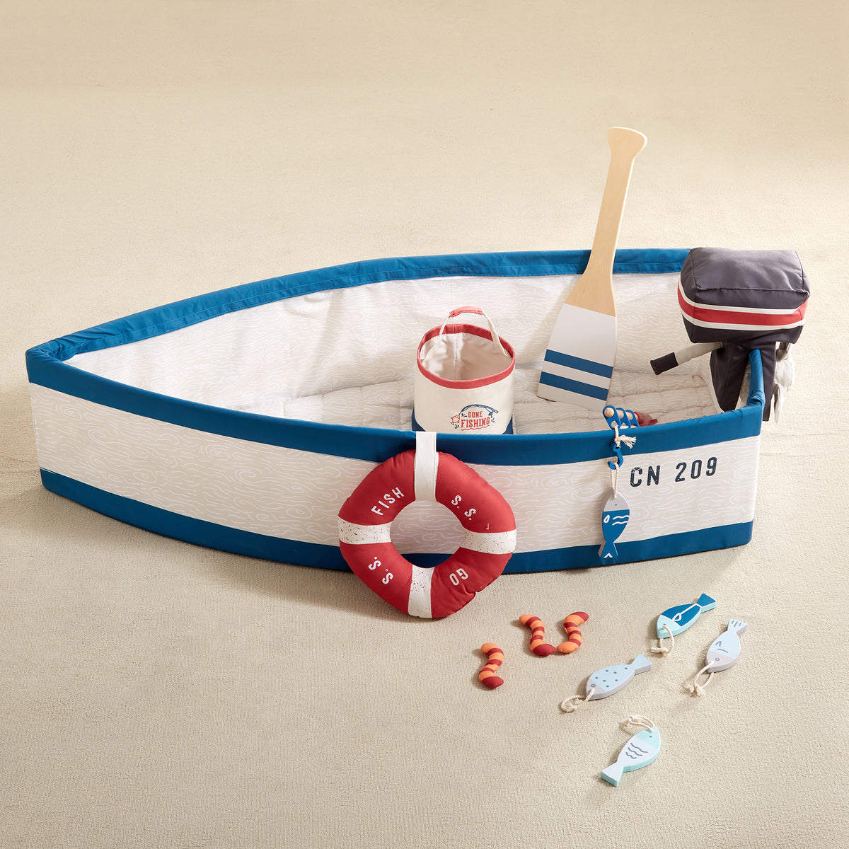 Gone Fishing Boat & Accessory Set