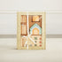 Hello Baby 9-12 Month Gift Set - wooden toys and sensory play baby gift set in natural wood tones