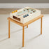 Cool Pool game set on top of the wooden Land, Sand and Water Table in a bright room