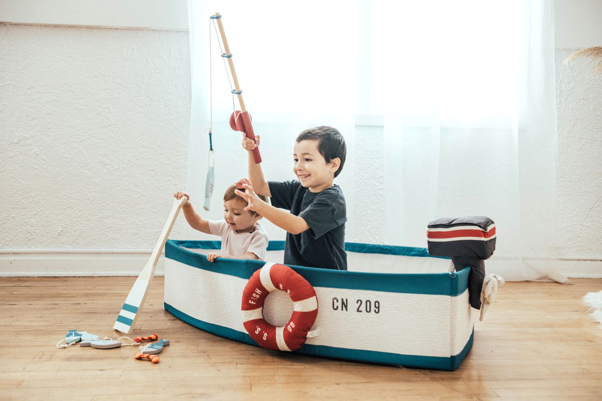 Gone Fishing Boat & Accessory Set