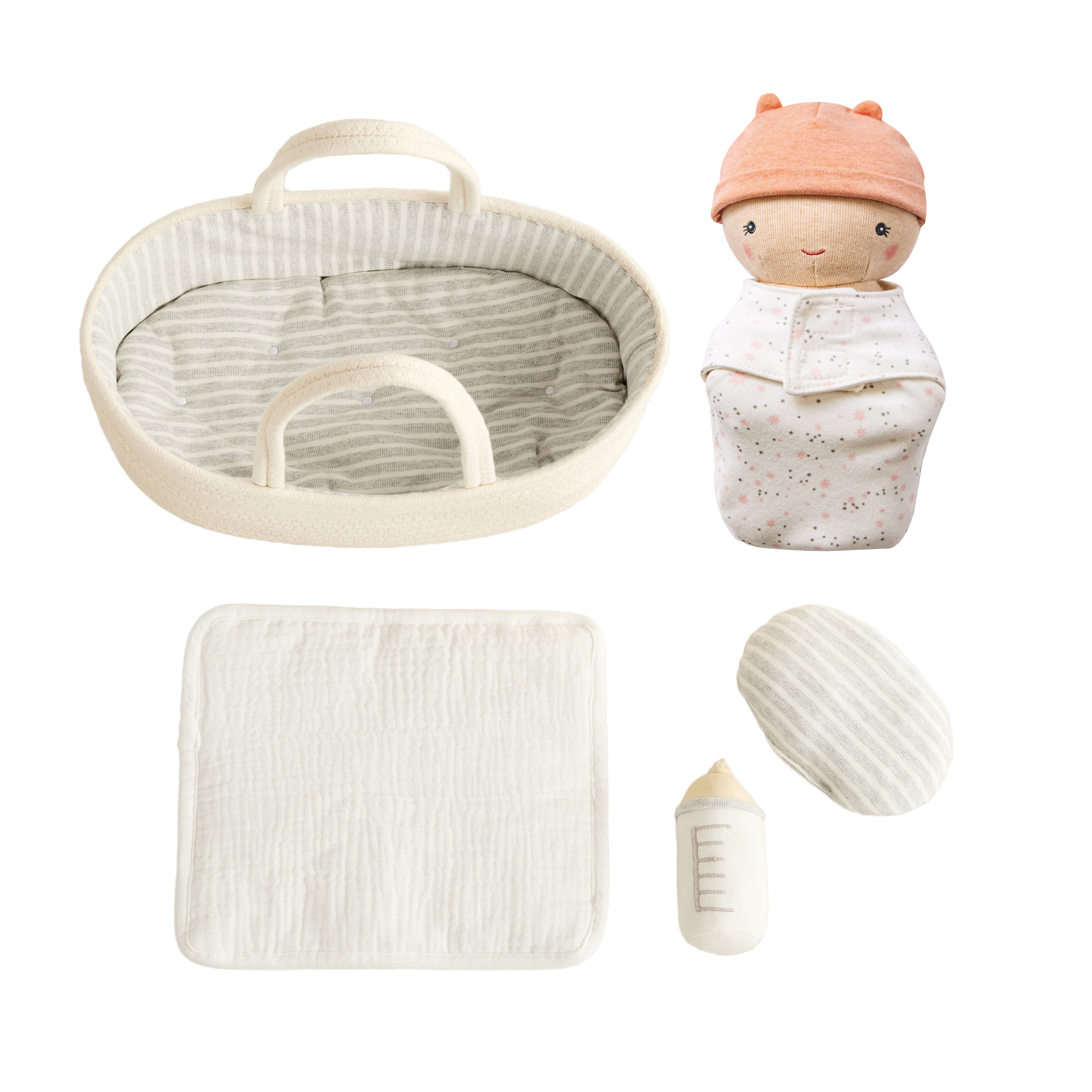 Doll Carrier and Bundle Baby Cookie