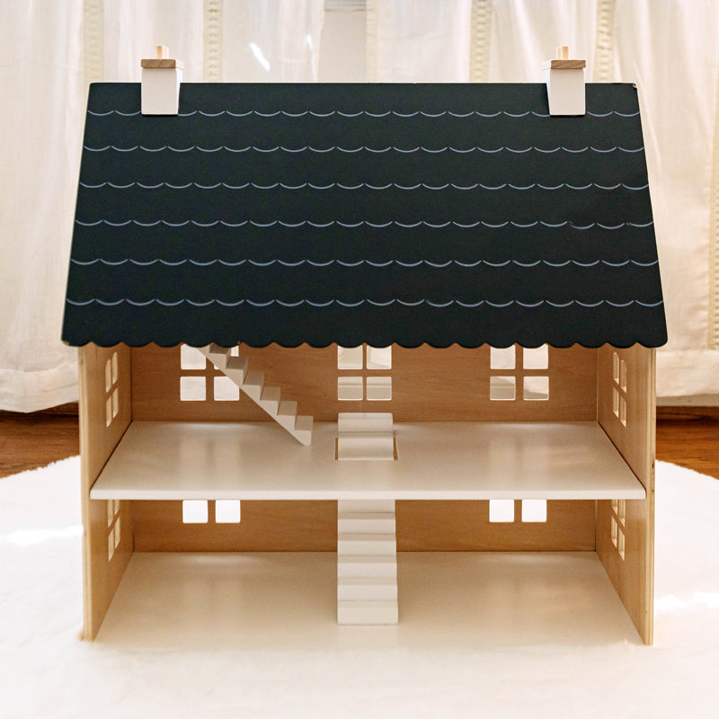 Doll House - 3-Story Wooden Toy | Wonder & Wise