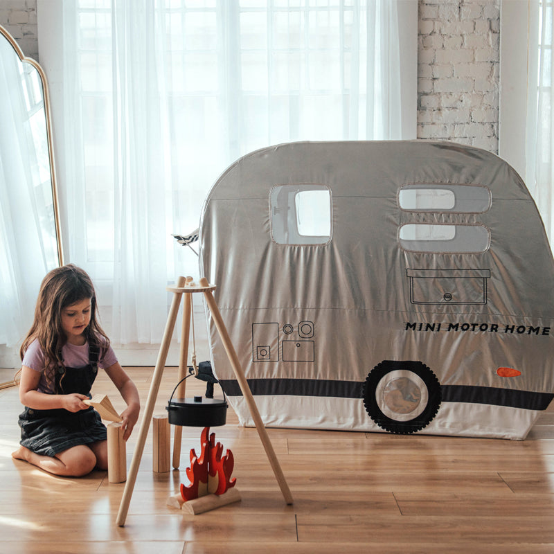 motor tent Wonder and Wise Silver Mini Motor Playhome