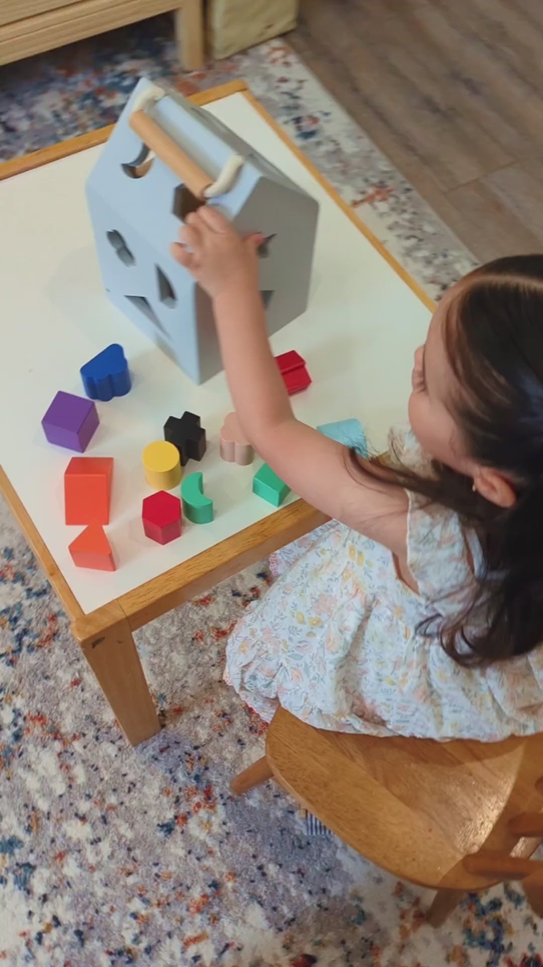 Hip Shape Wood Sorter