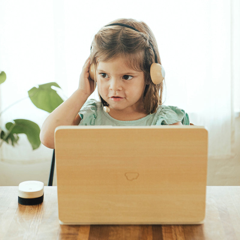 Wooden Toy Laptop | Unplugged Laptop | Wonder & Wise