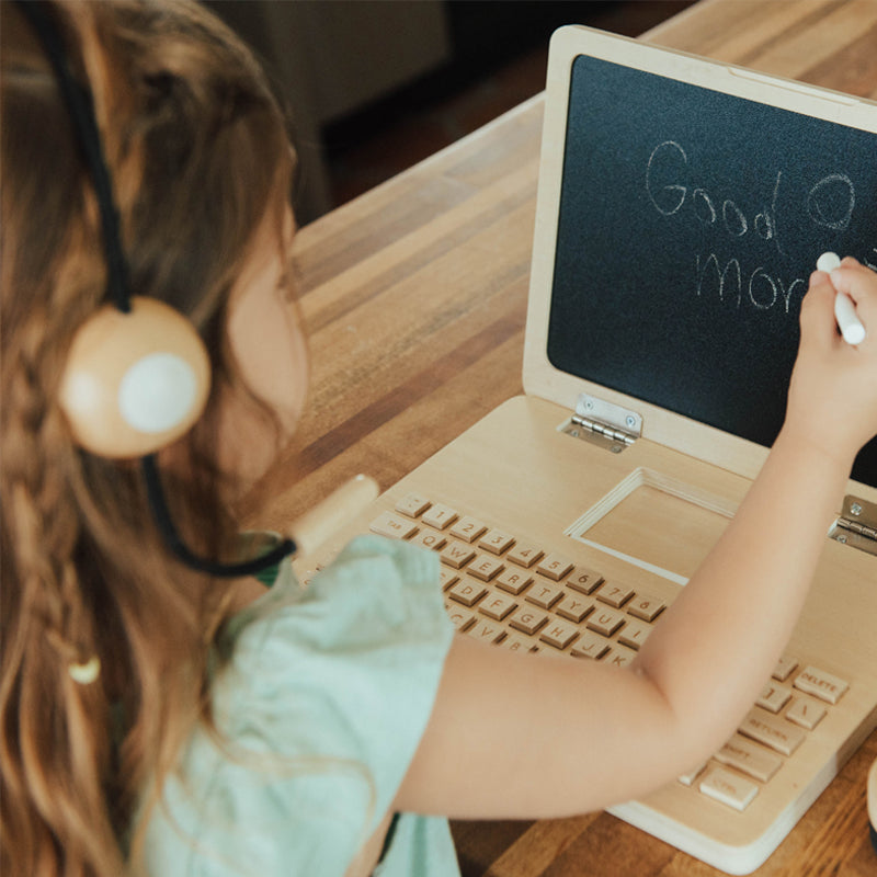 Unplugged Laptop