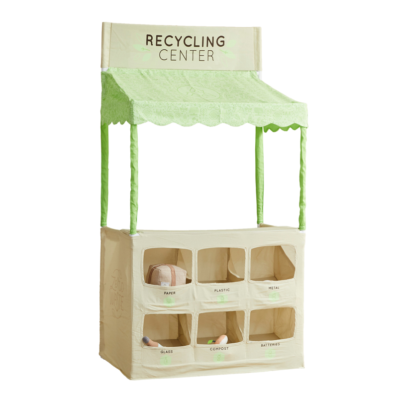 Reduce and Reuse Recycling Center Playset